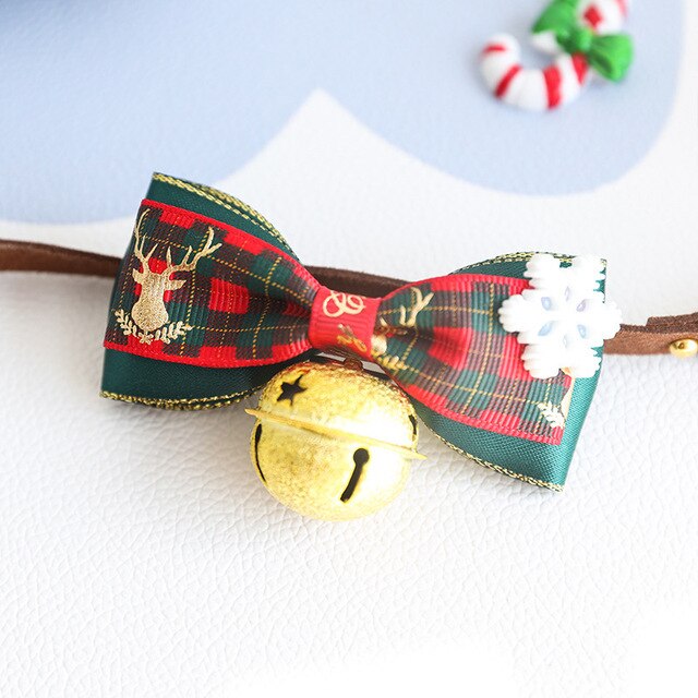 Christmas Pet Bow Tie