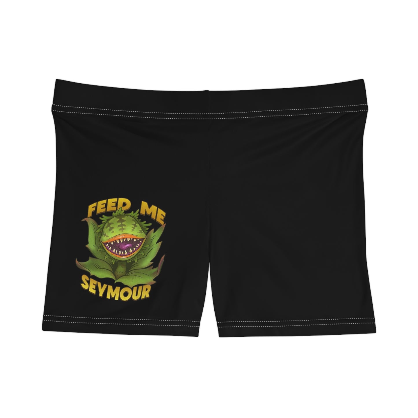 Feed Me Seymour Women's Shorts (AOP)