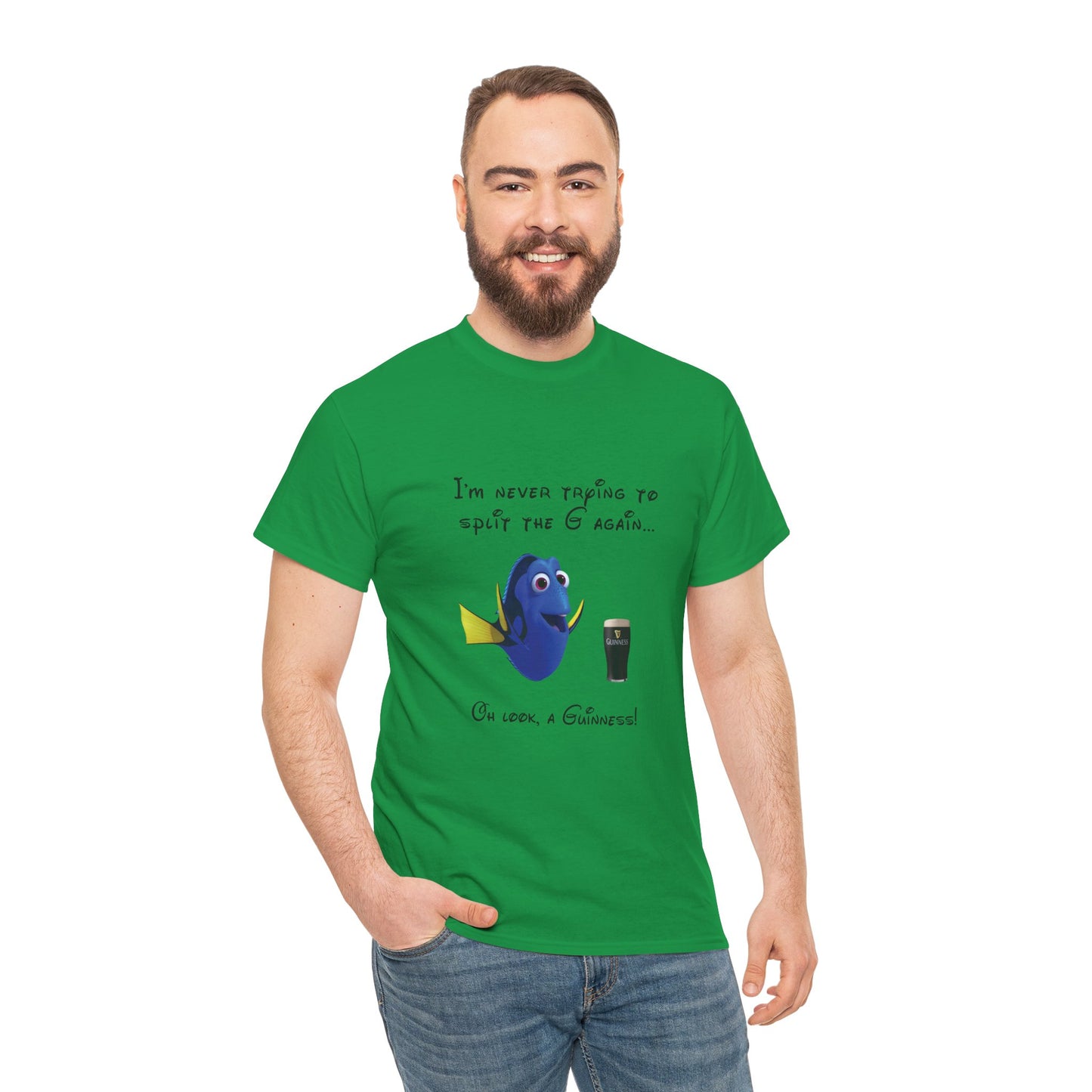 Dory 'Split the G' Unisex Heavy Cotton Tee