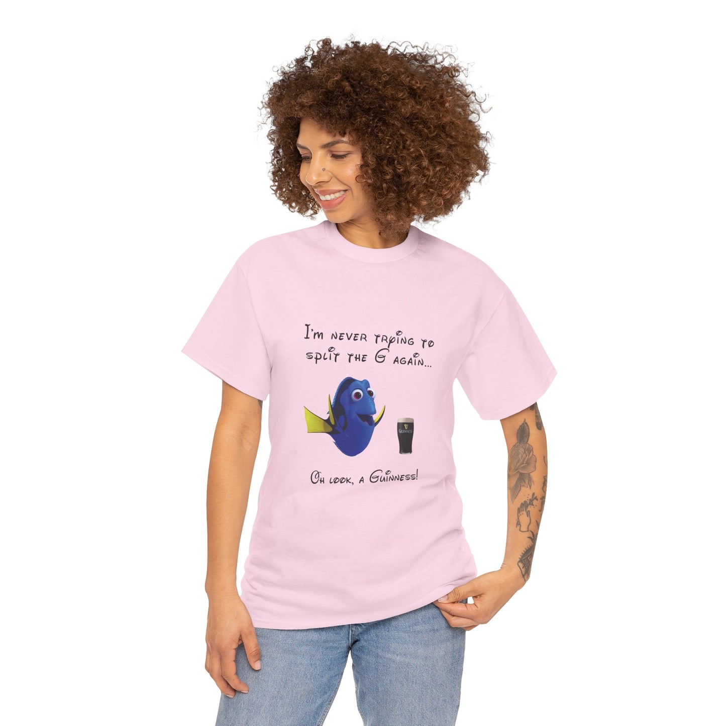 Dory 'Split the G' Unisex Heavy Cotton Tee