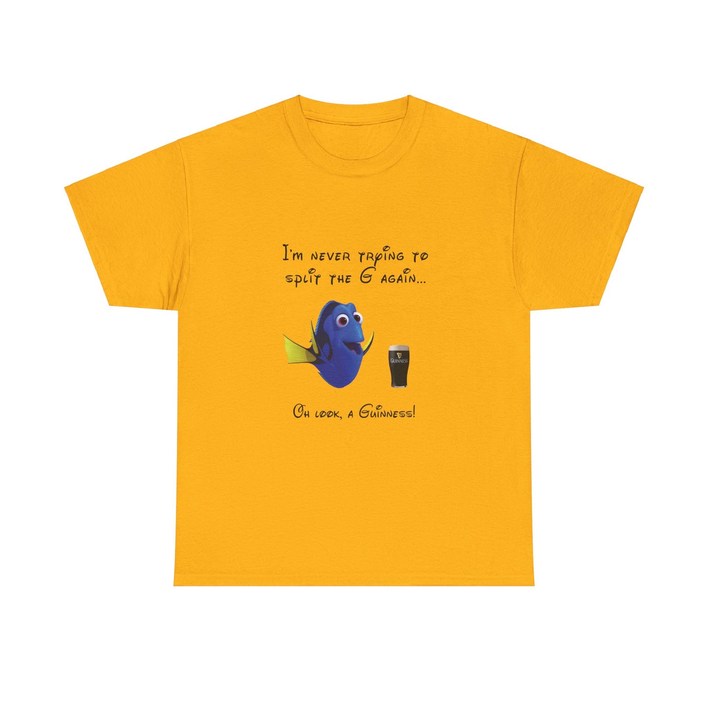 Dory 'Split the G' Unisex Heavy Cotton Tee