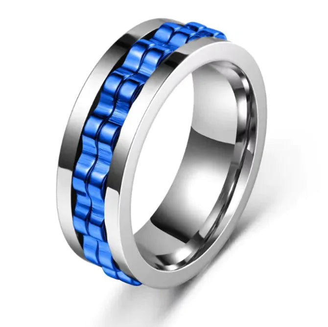 Titanium Spinner Ring For Men