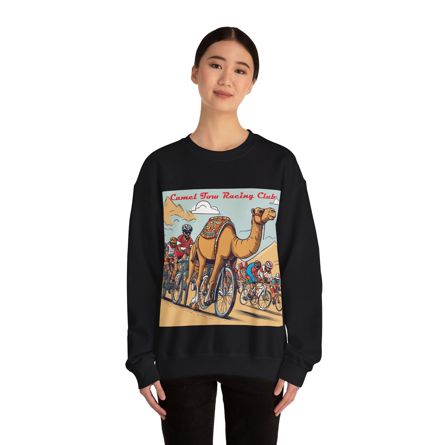 Camel Tow Racing Club Unisex Heavy Blend™ Rundhals-Sweatshirt