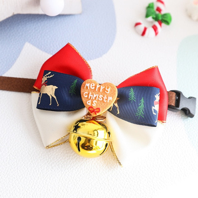 Christmas Pet Bow Tie