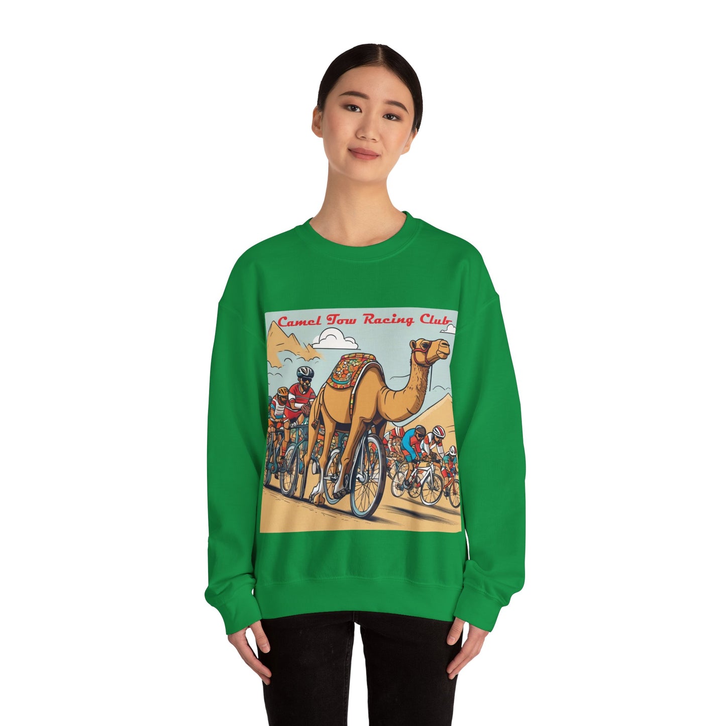 Camel Tow Racing Club Unisex Heavy Blend™ Rundhals-Sweatshirt