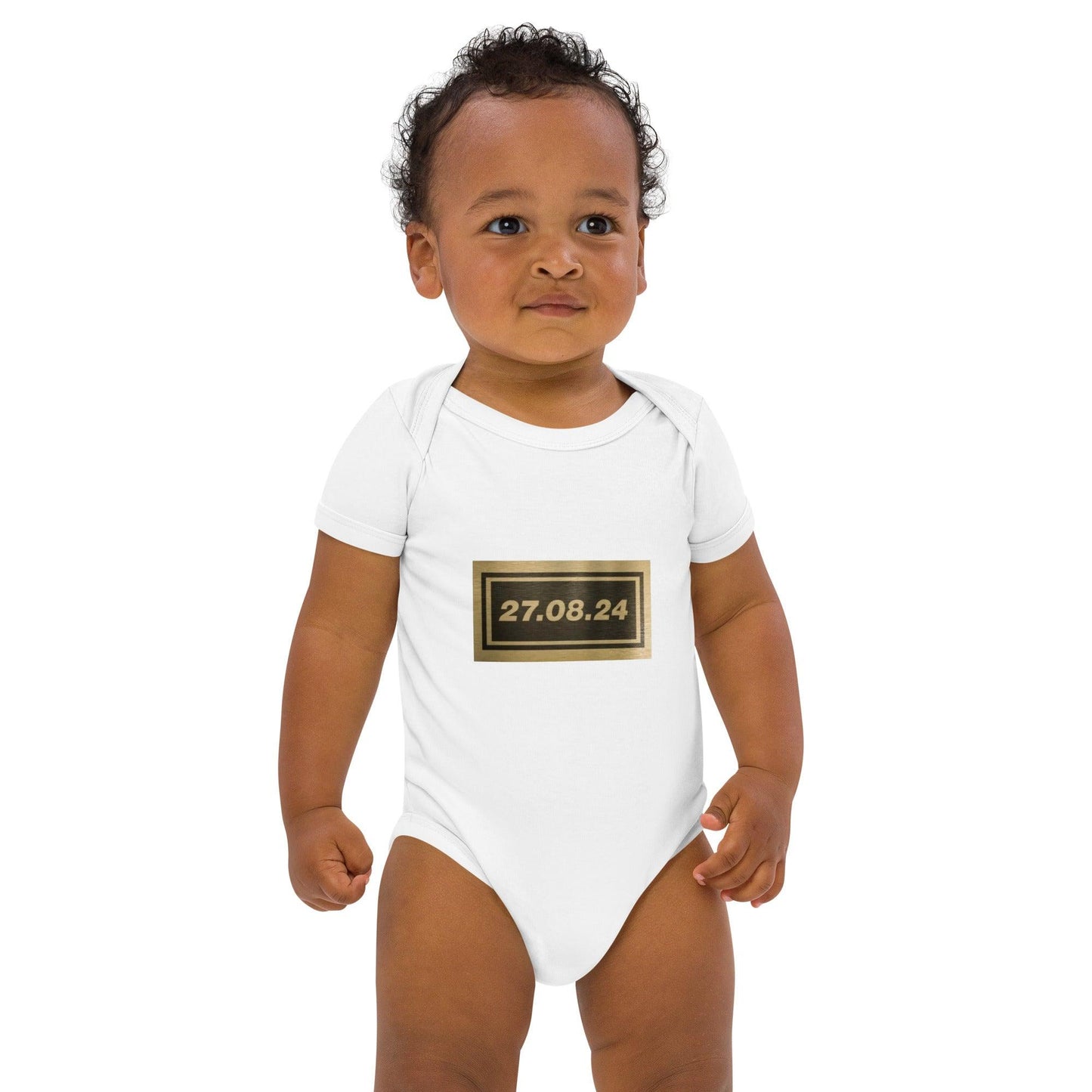 27.08.24 Reunion Organic cotton baby bodysuit - Emporium WRJJ