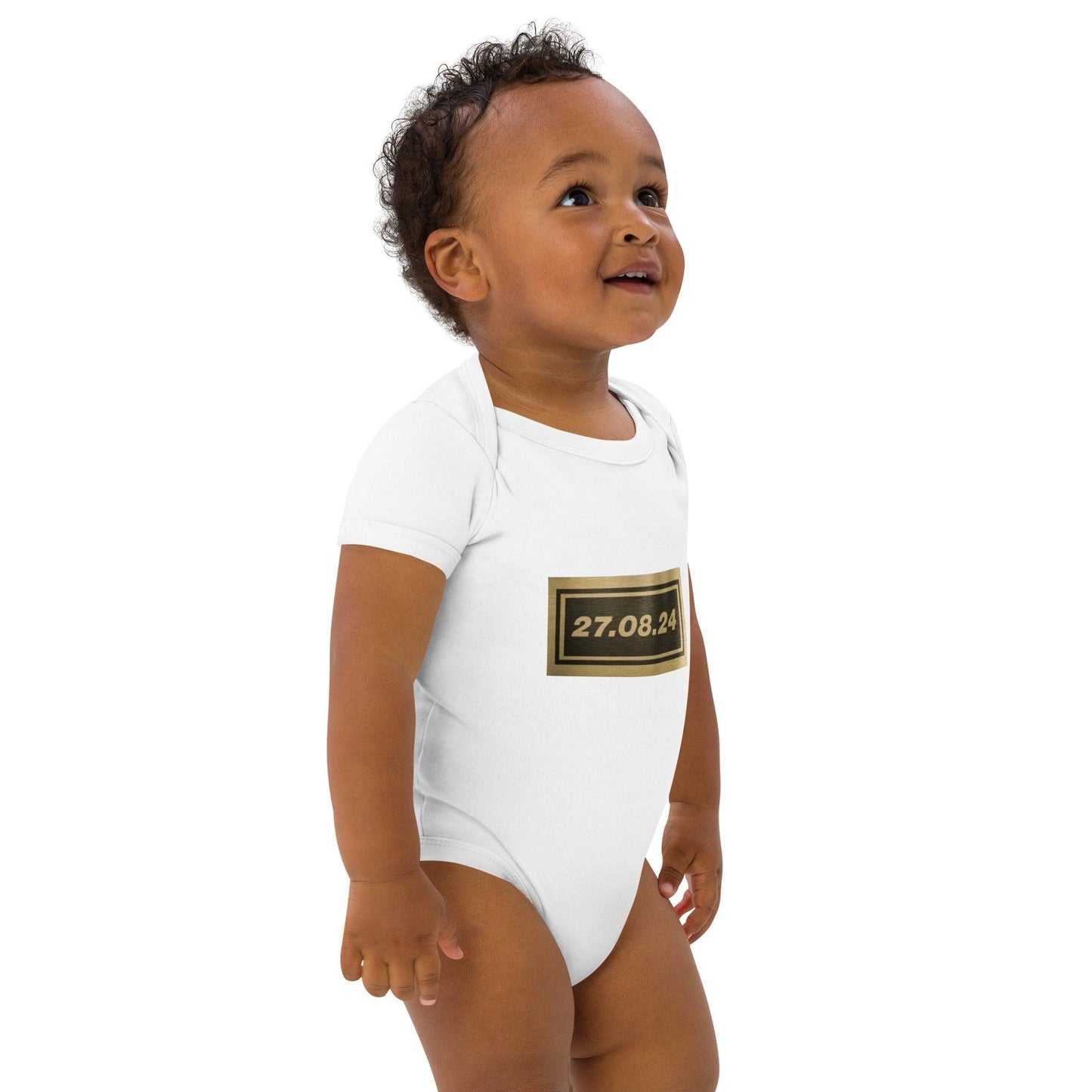 27.08.24 Reunion Organic cotton baby bodysuit - Emporium WRJJ