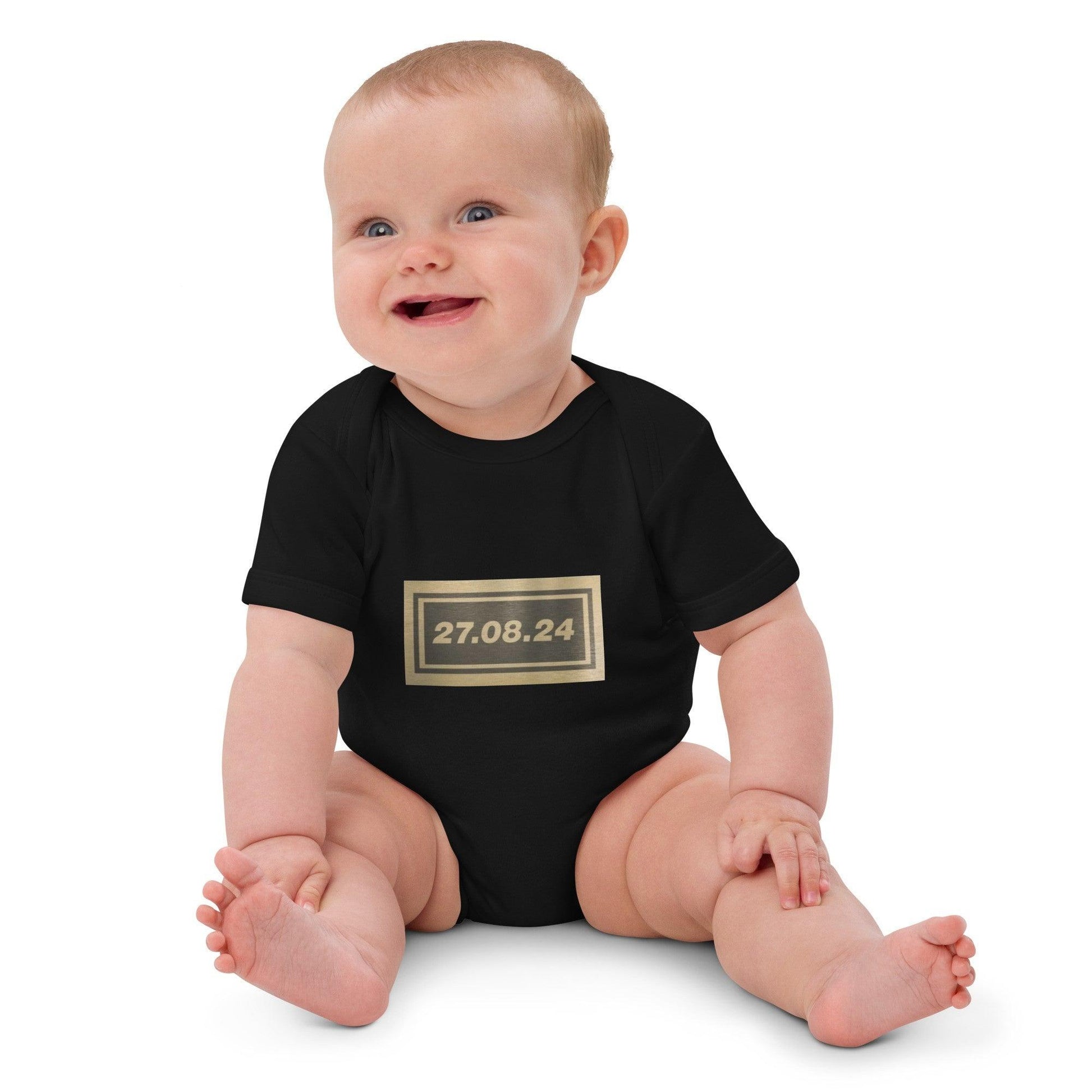 27.08.24 Reunion Organic cotton baby bodysuit - Emporium WRJJ