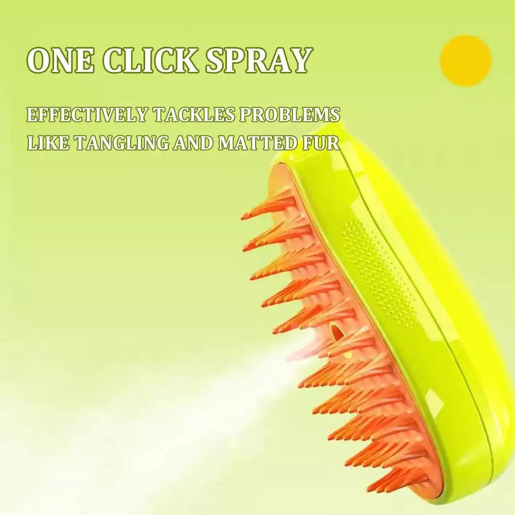 3-in-1 Pet Steamy Brush - Emporium WRJJ