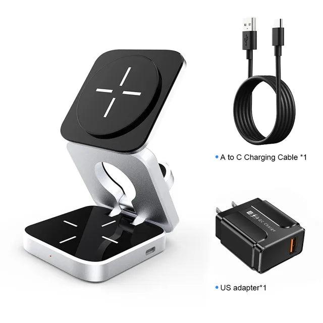 3 in 1 Wireless Charging Station - Emporium WRJJ