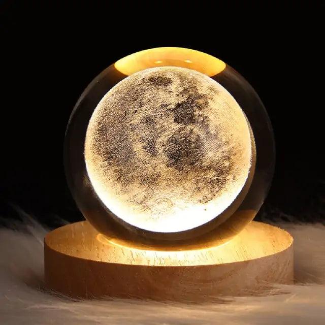 3D Laser Engraved Balls Lamp - Emporium WRJJ