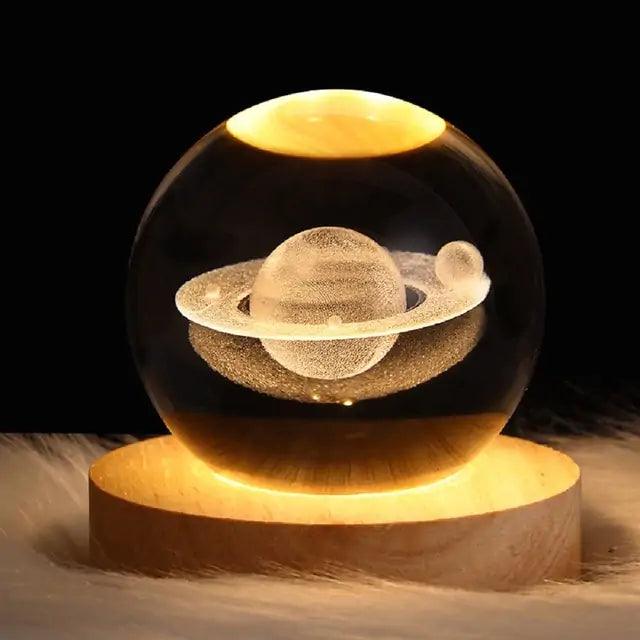 3D Laser Engraved Balls Lamp - Emporium WRJJ