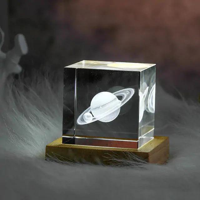 3D Moon Cube LED Light - Emporium WRJJ