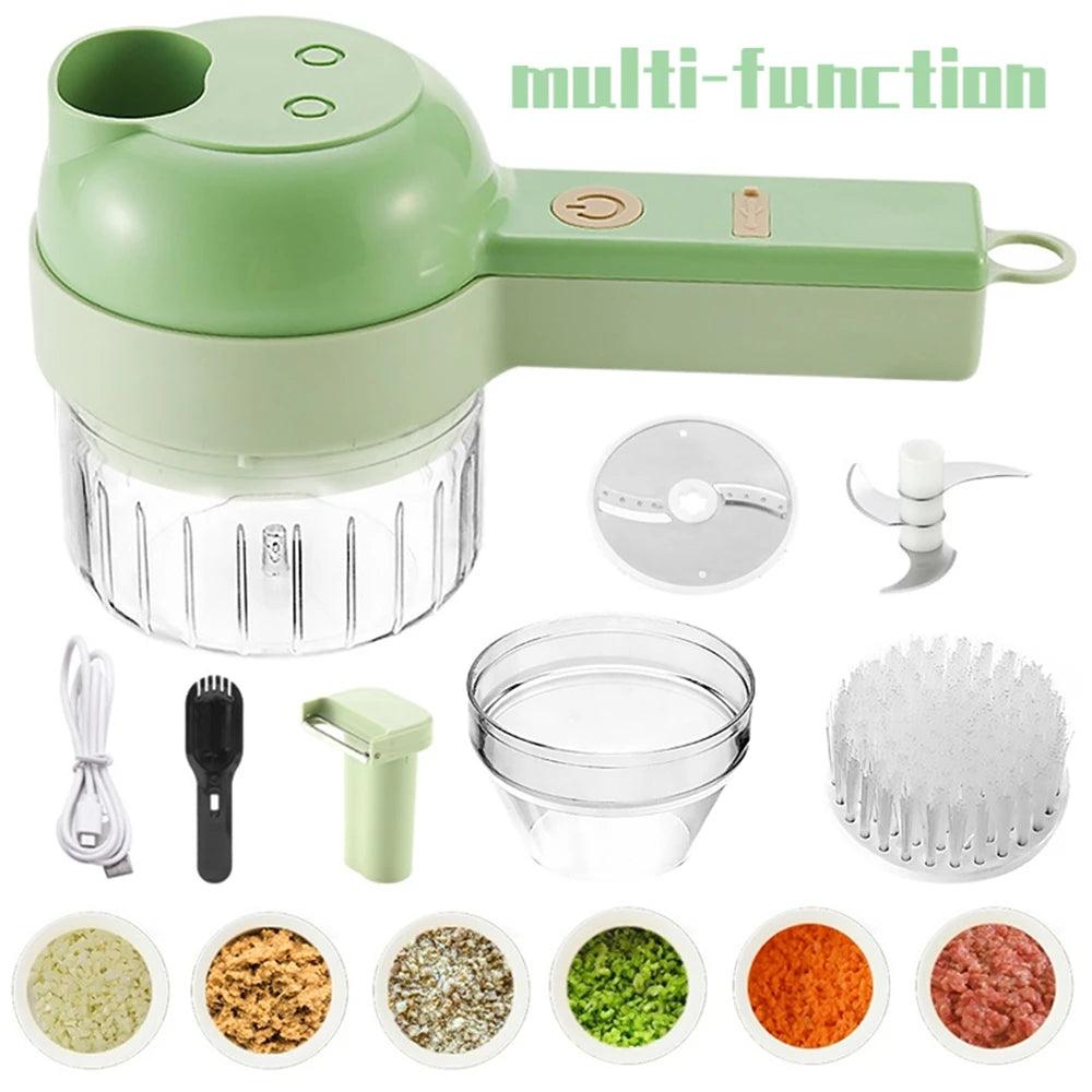 4 in 1 Electric Vegetable Cutter - Emporium WRJJ