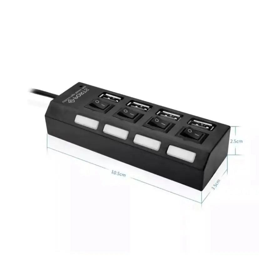 4 Slot USB Hub 2.0 - Emporium WRJJ