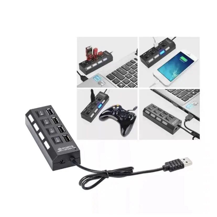 4 Slot USB Hub 2.0 - Emporium WRJJ