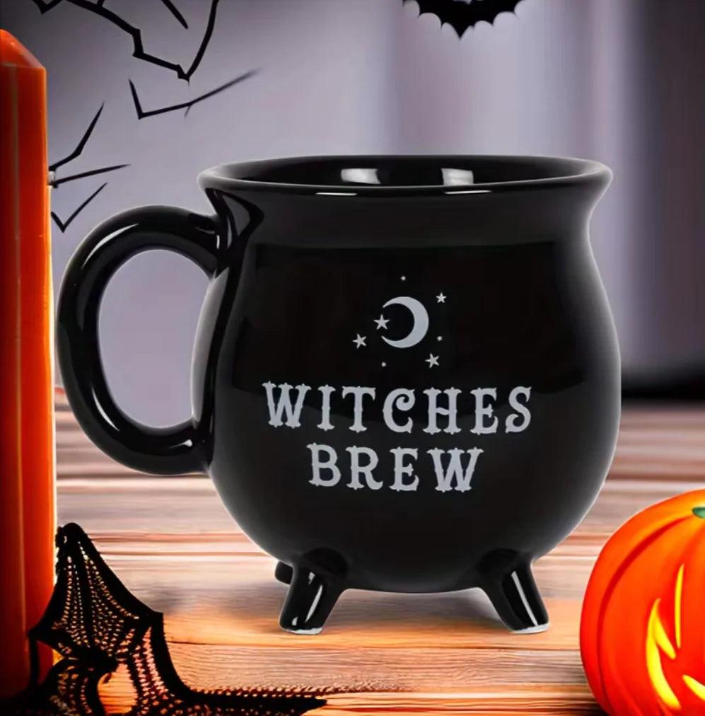 Ceramic Halloween Witch Coffee Mug