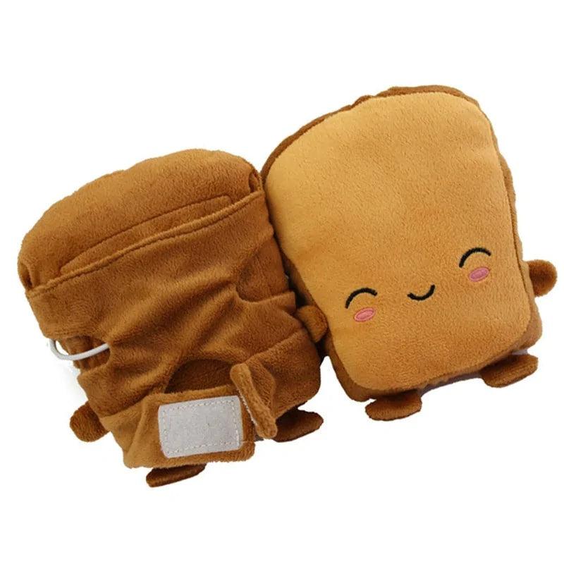 Heated Toast Fingerless Gloves