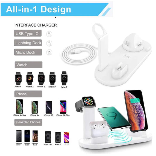 7 in 1 Wireless Charger Stand - Emporium WRJJ