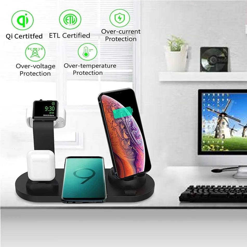 7 in 1 Wireless Charger Stand - Emporium WRJJ