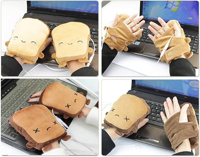 Heated Toast Fingerless Gloves