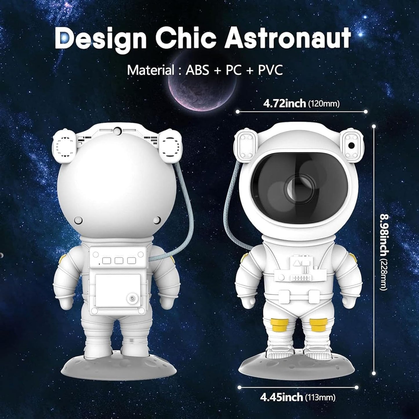 Astronaut Galaxy Projector Night Light