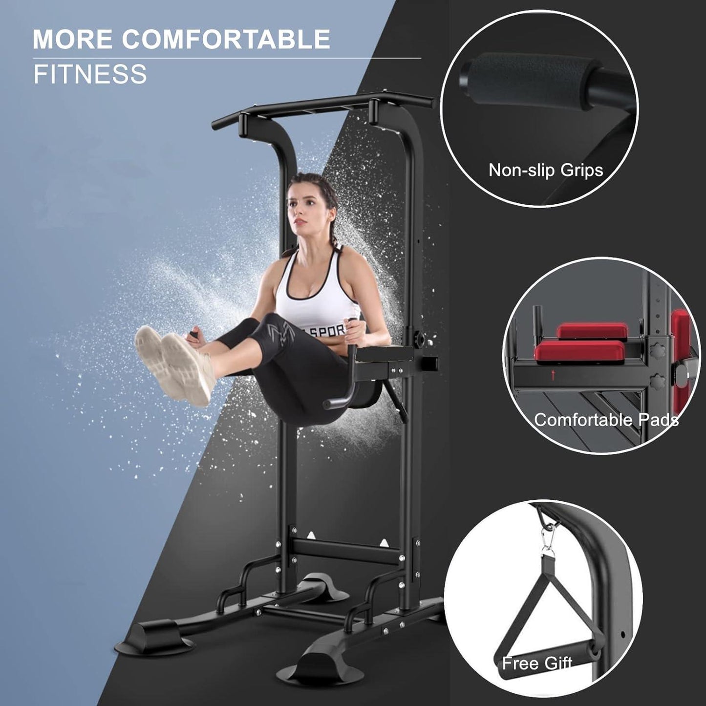 FlexFit Power Tower with Backrest