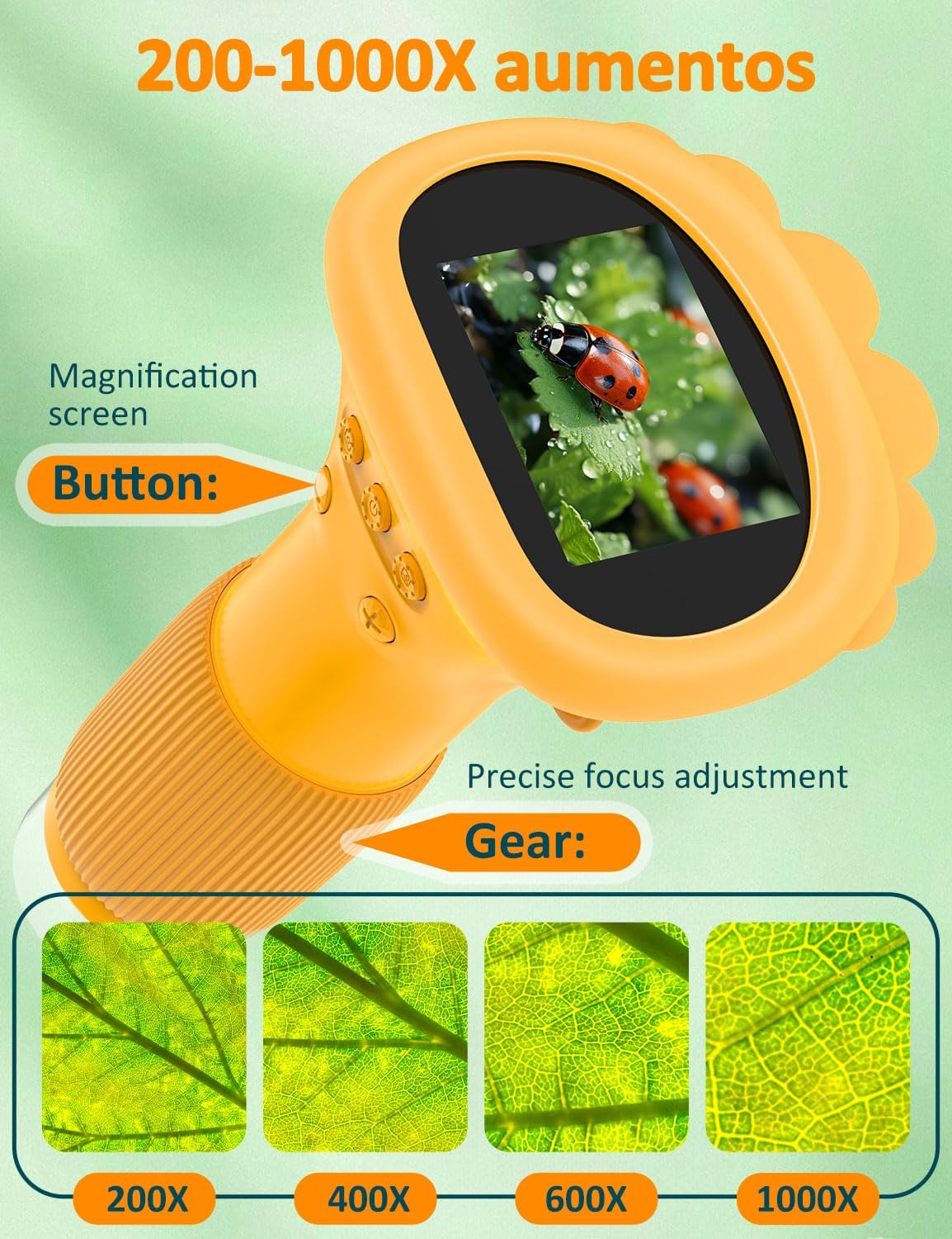 Children's Portable Optical Microscope