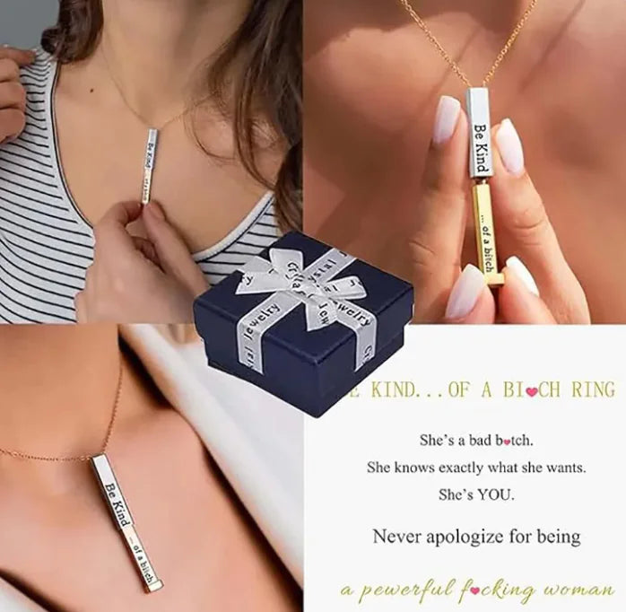 Be Kind Of A Bit*h Necklaces For Women