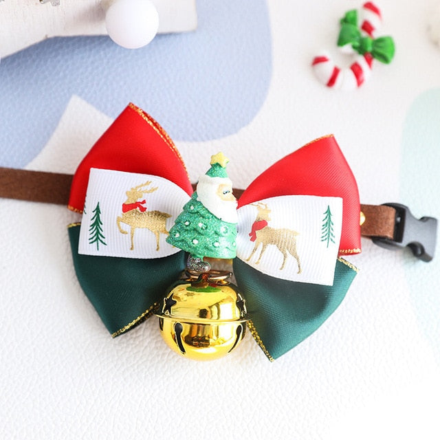 Christmas Pet Bow Tie