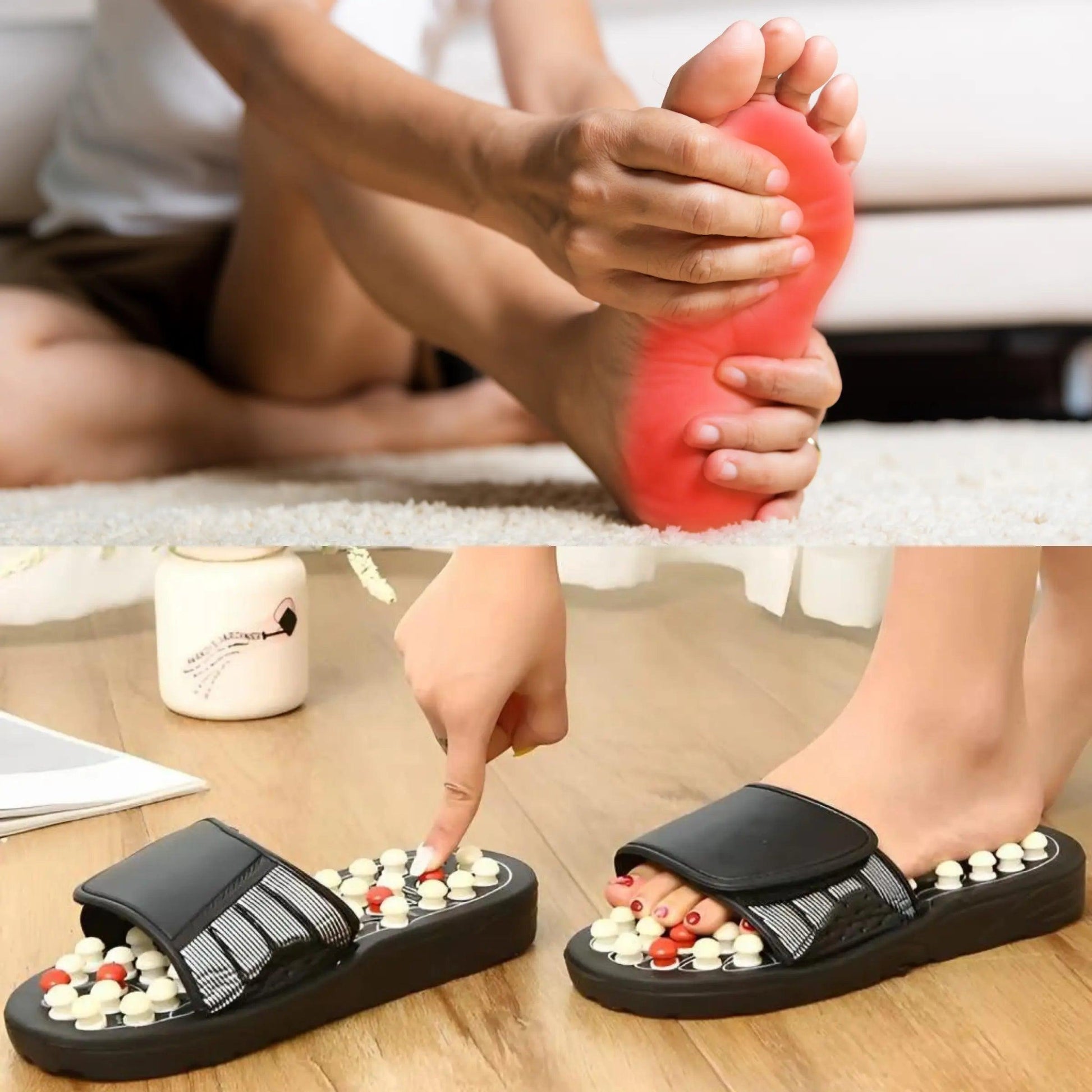 Acupressure Foot Massage Sandals - Emporium WRJJ