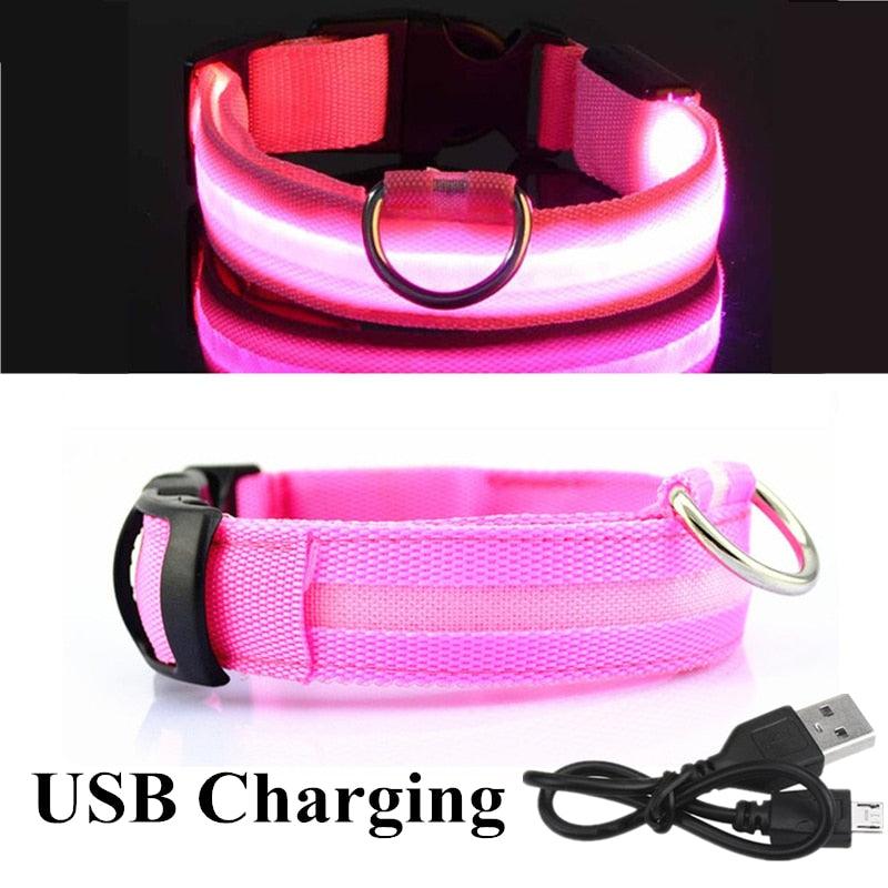 Adjustable LED Pet Collar - Emporium WRJJ