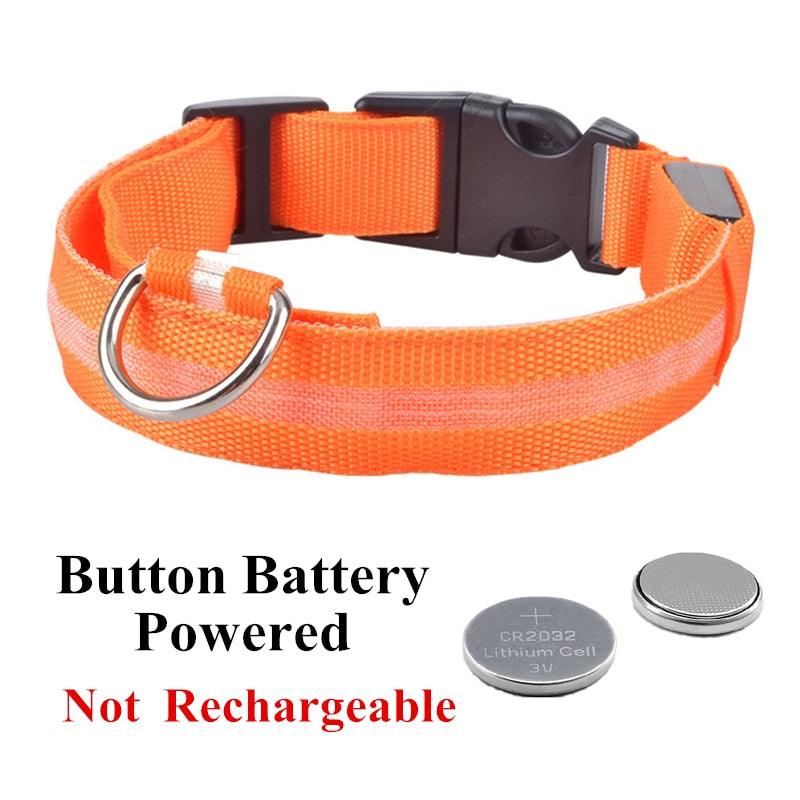 Adjustable LED Pet Collar - Emporium WRJJ