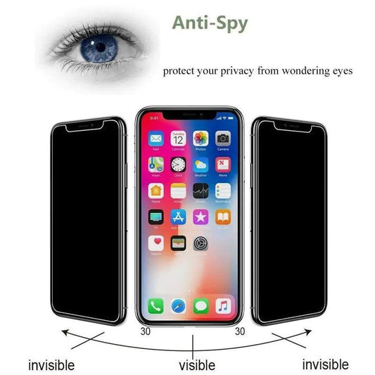 Antispy Tempered Glass Screen Protector - Emporium WRJJ