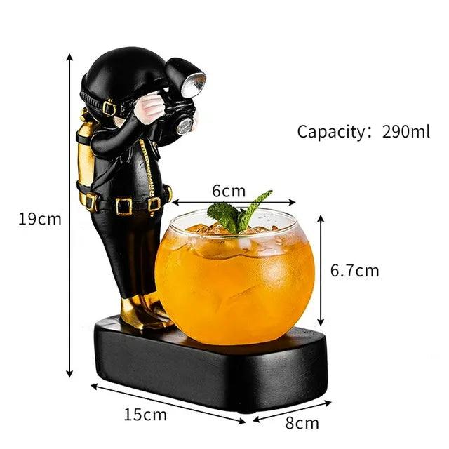 Astronaut Cocktail Glass - Emporium WRJJ