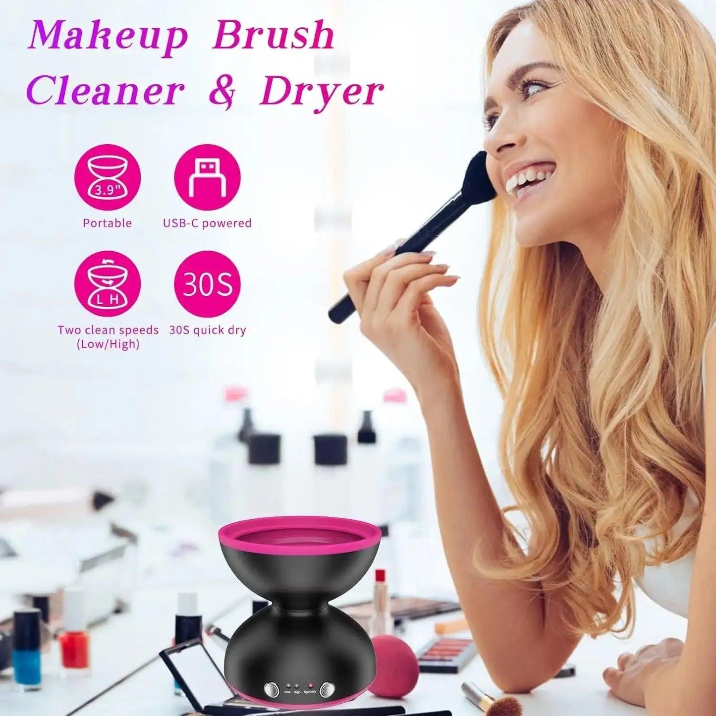 Automatic Electric Makeup Brush Cleaner - Emporium WRJJ