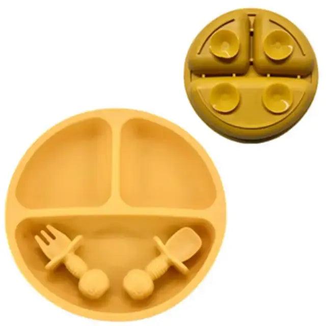 Baby Silicone Plate Set - Emporium WRJJ