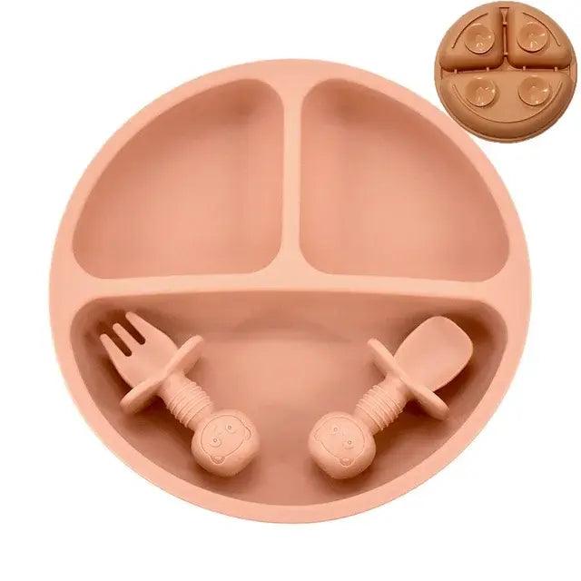 Baby Silicone Plate Set - Emporium WRJJ