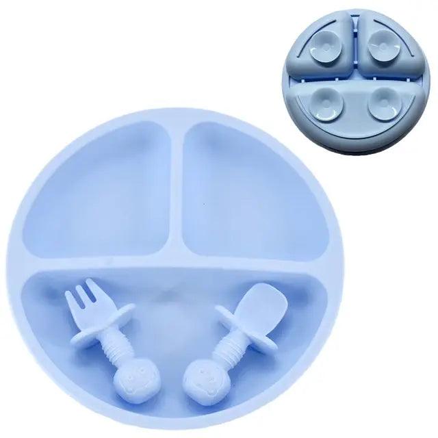 Baby Silicone Plate Set - Emporium WRJJ