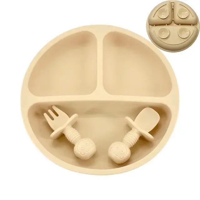 Baby Silicone Plate Set - Emporium WRJJ