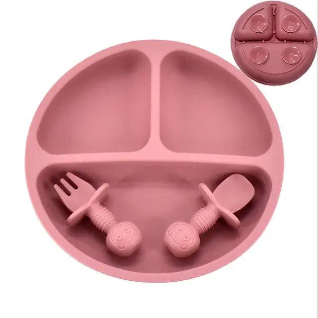 Baby Silicone Plate Set - Emporium WRJJ