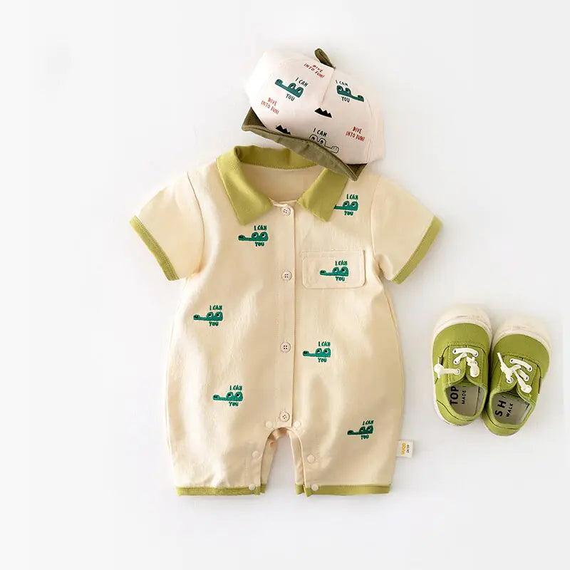 Baby Summer Crocodile Jumpsuit Set - Emporium WRJJ