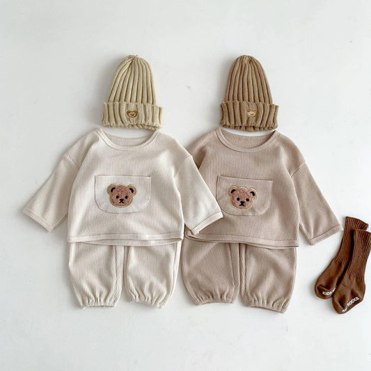 Bear Waffle Toddler Set - Emporium WRJJ