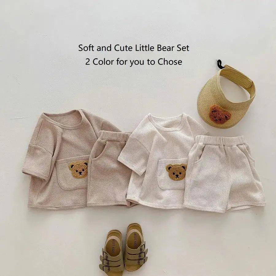 Bear Waffle Toddler Set - Emporium WRJJ