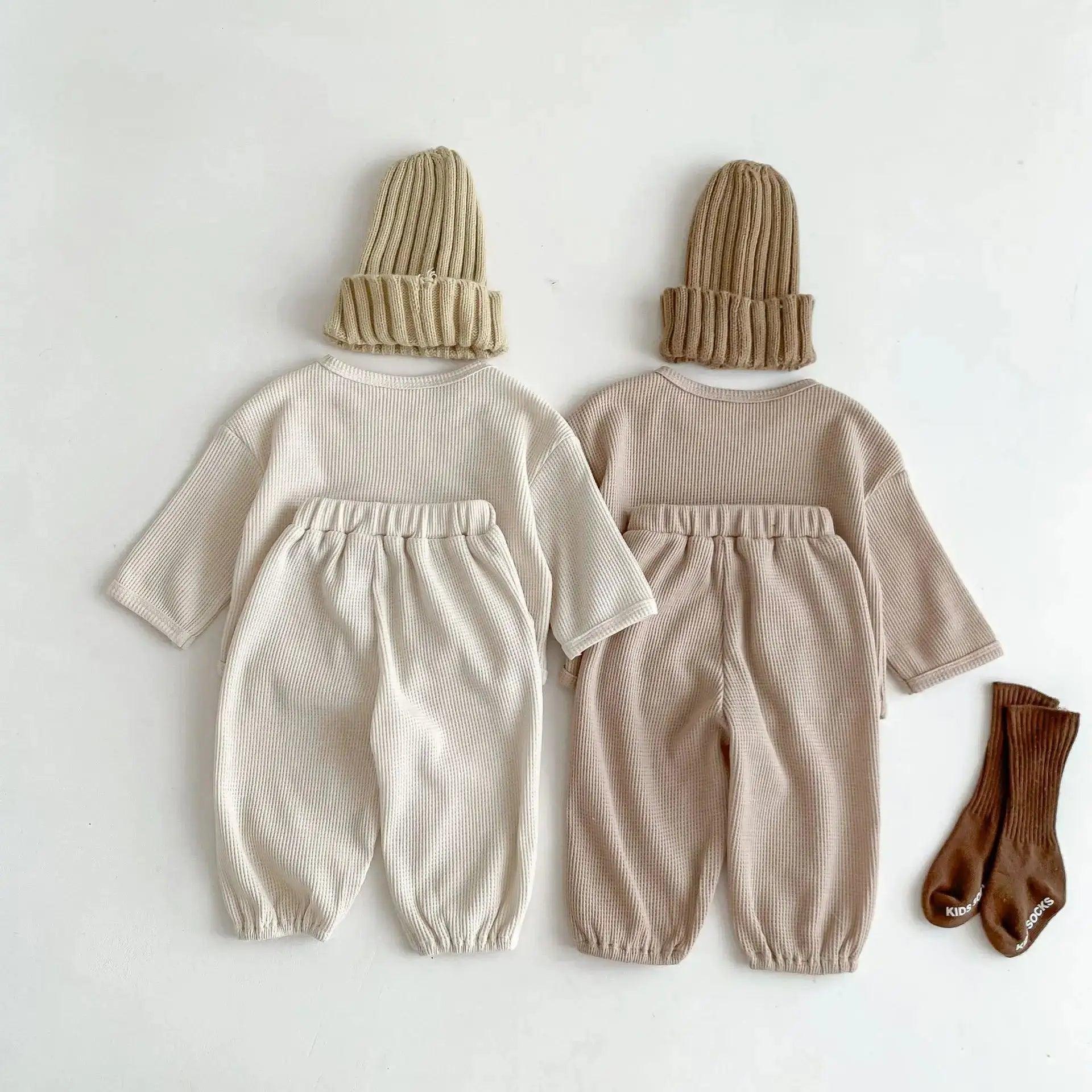 Bear Waffle Toddler Set - Emporium WRJJ