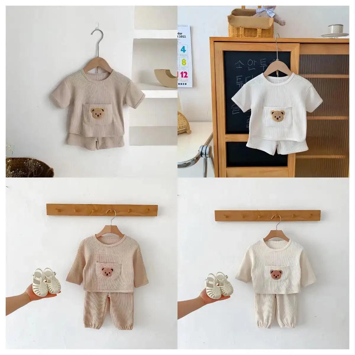 Bear Waffle Toddler Set - Emporium WRJJ