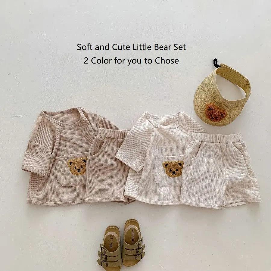 Bear Waffle Toddler Set - Emporium WRJJ