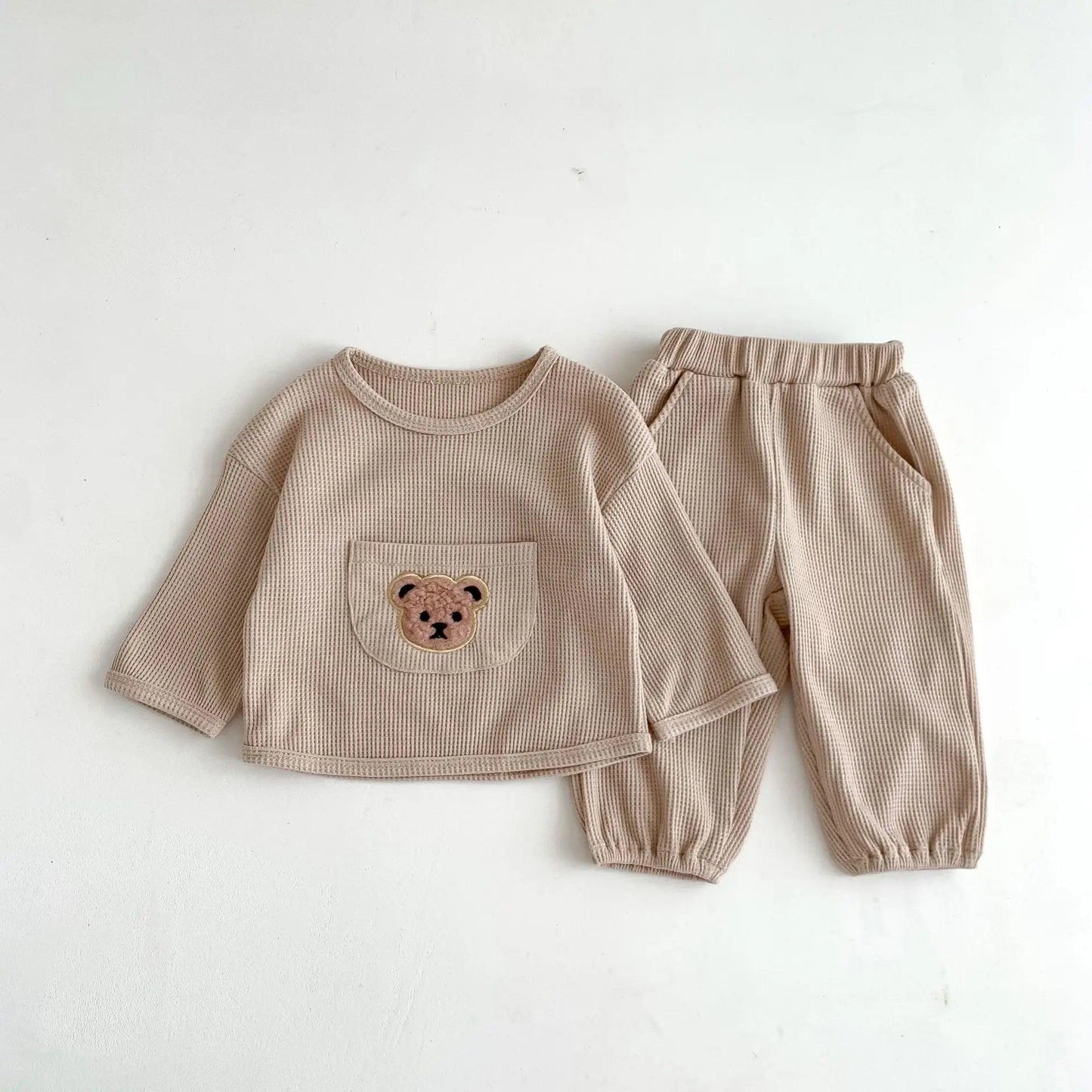 Bear Waffle Toddler Set - Emporium WRJJ