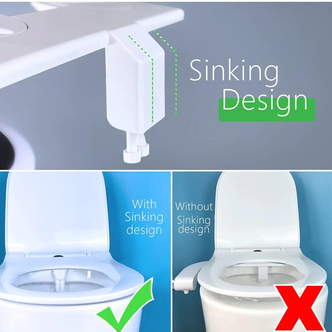 Bidet Toilet Seat Attachment - Emporium WRJJ