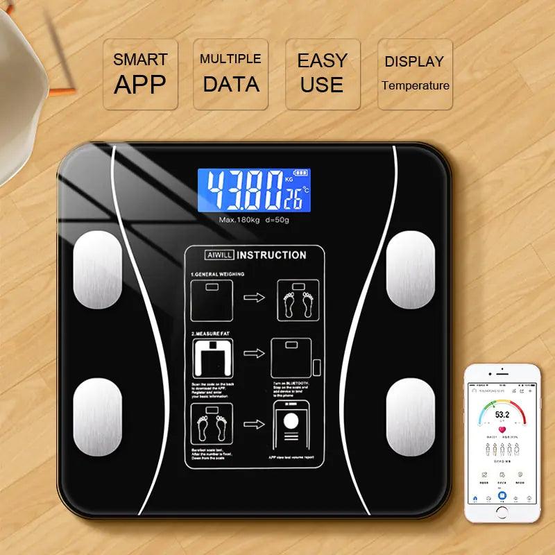 Bluetooth Digital Body Fat Scale - Emporium WRJJ